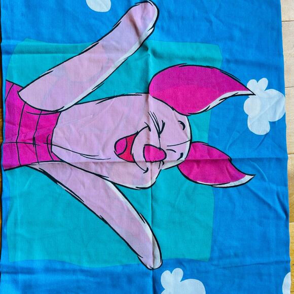 Vintage Disney Winnie The Pooh & Piglet Standard Pillow Cases - Picture 4 of 10